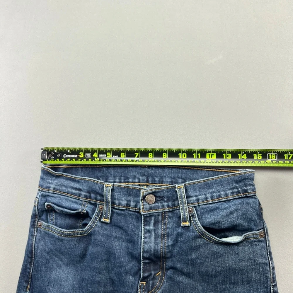 Levi's 511 Jeans Men 30x30 Blue Denim Red Tab Comfort Mid Rise Grunge Streetwear
